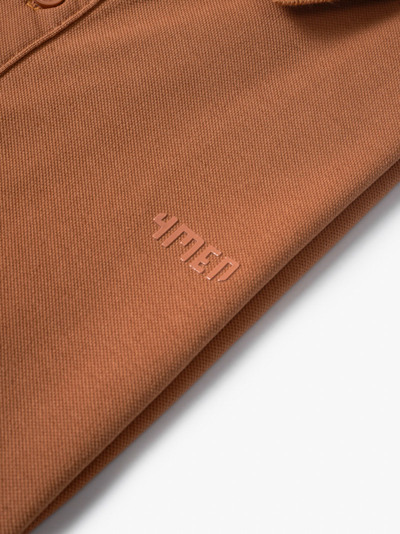 Áo Polo Regular Trơn PO066 Màu Bò