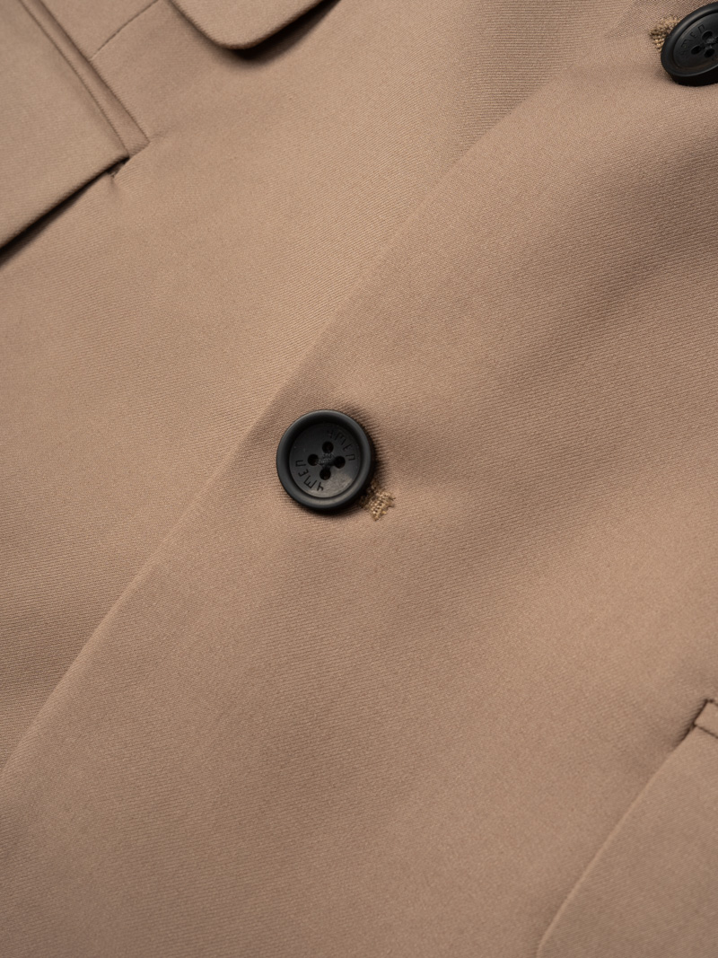 Áo Vest Trơn Slimfit Túi Hai Tầng AV039 Màu Nâu