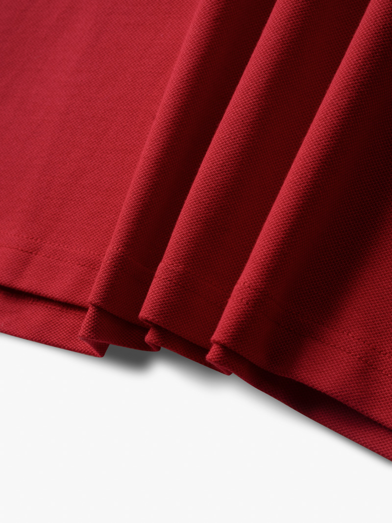 Áo Polo Regular Trơn PO066 Màu Đỏ