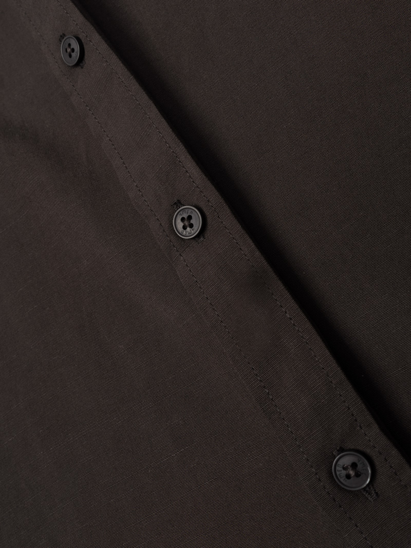 Áo Sơ Mi Regular PocketDetail SM118 Màu Nâu