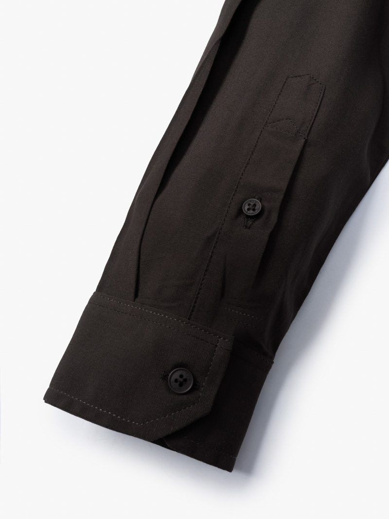 Áo Sơ Mi Regular PocketDetail SM118 Màu Nâu