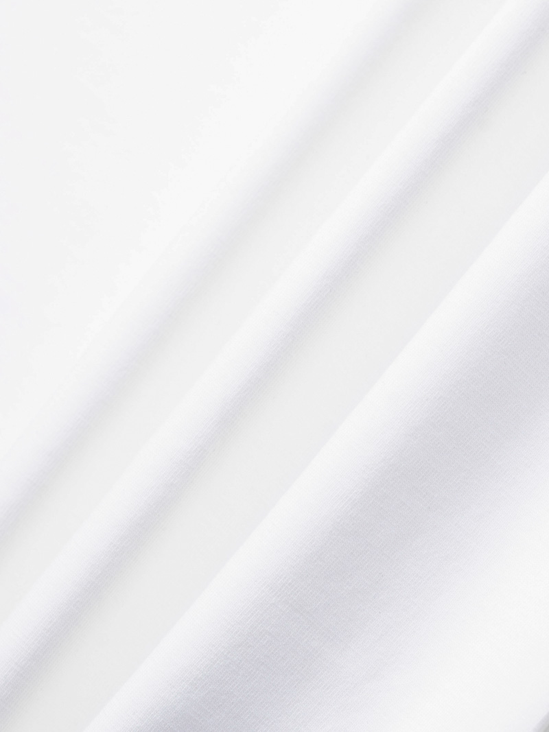 Áo Thun Cổ Tròn Trơn Form Slimfit AT132 Màu Trắng