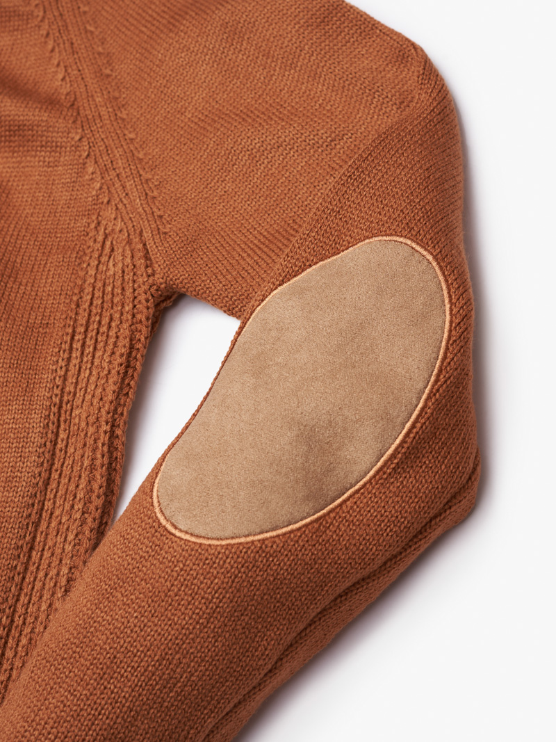 Áo Len Đắp Tay AL010 Màu Bò