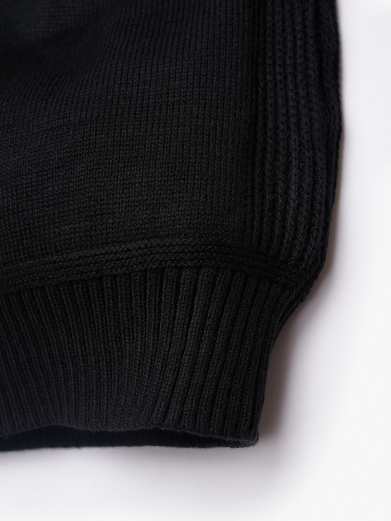 Áo Len Đắp Tay AL010 Màu Đen