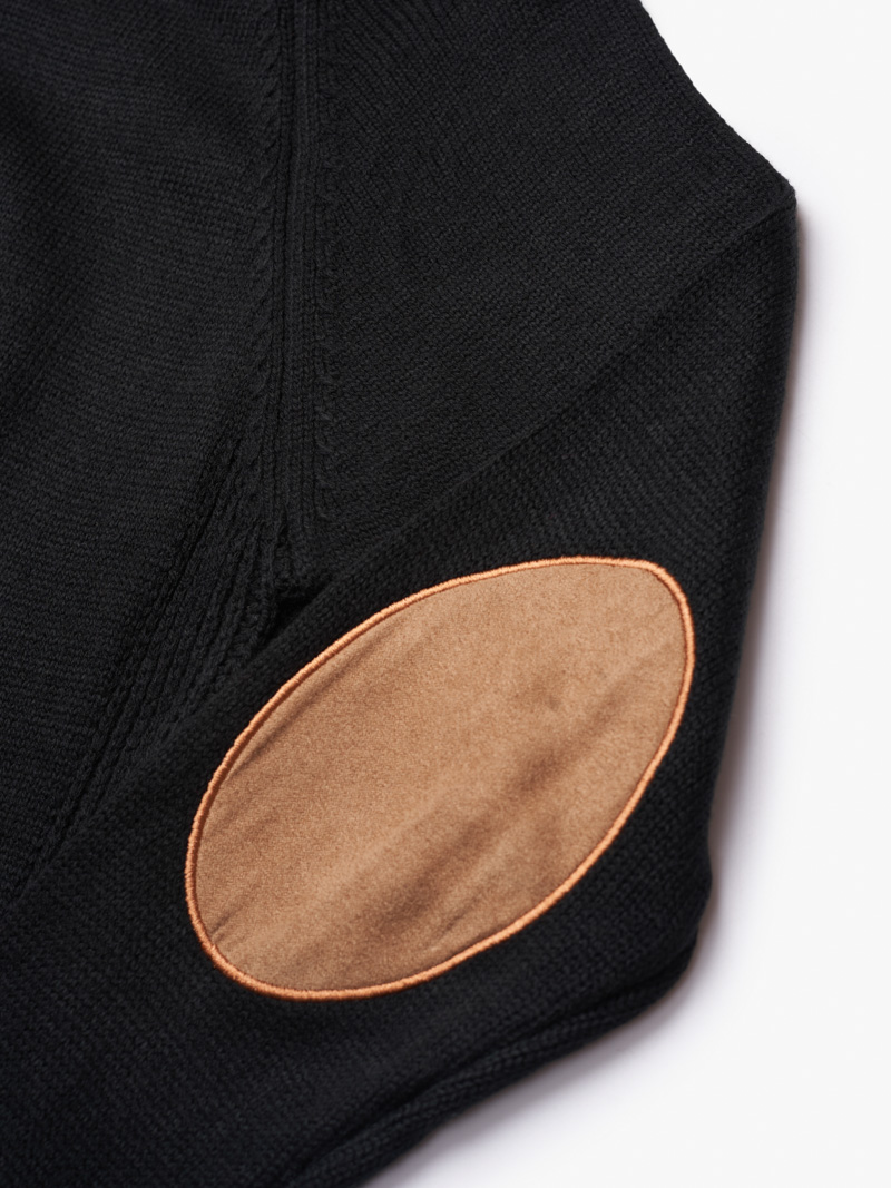 Áo Len Đắp Tay AL010 Màu Đen