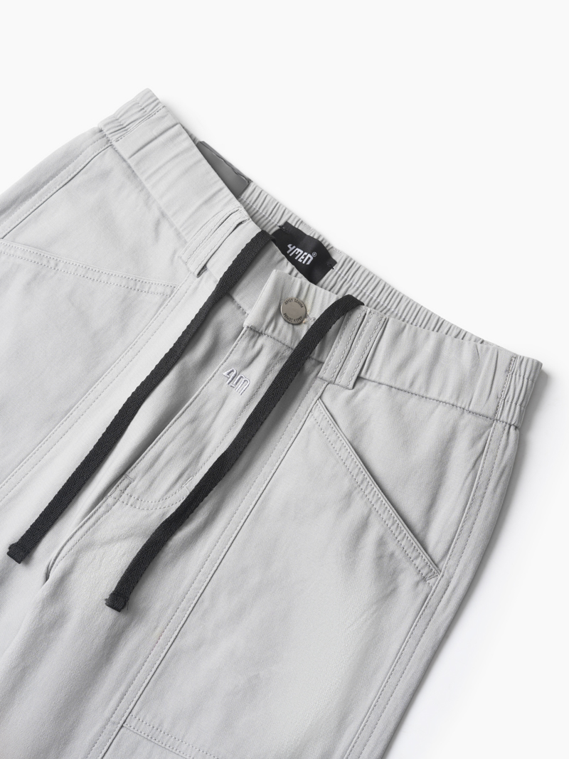 Quần Jogger Rã Chéo Form Slimfit JO012 Màu Xám