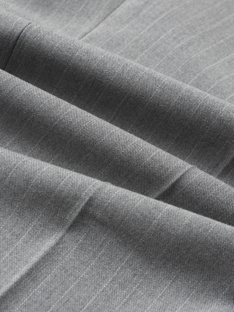 Quần Tây Sidetab Form Slim-Cropped QT056 Màu Xám