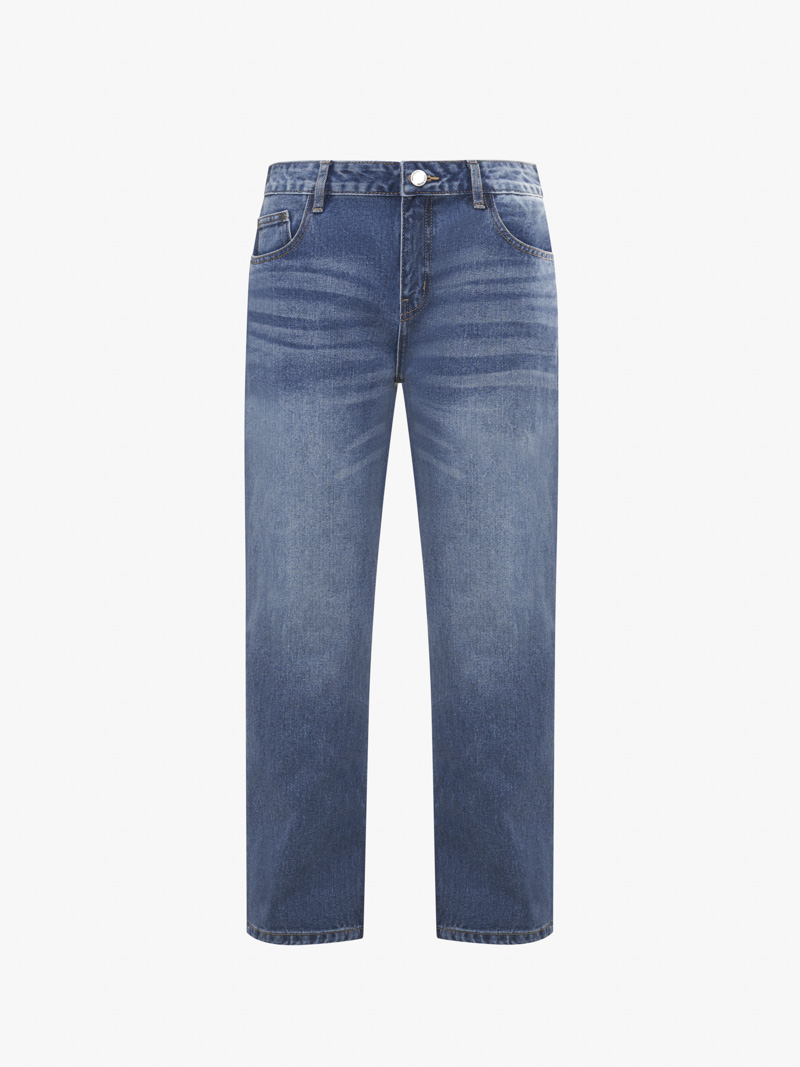 Quần Jeans Xanh Đậm Form Straight QJ089