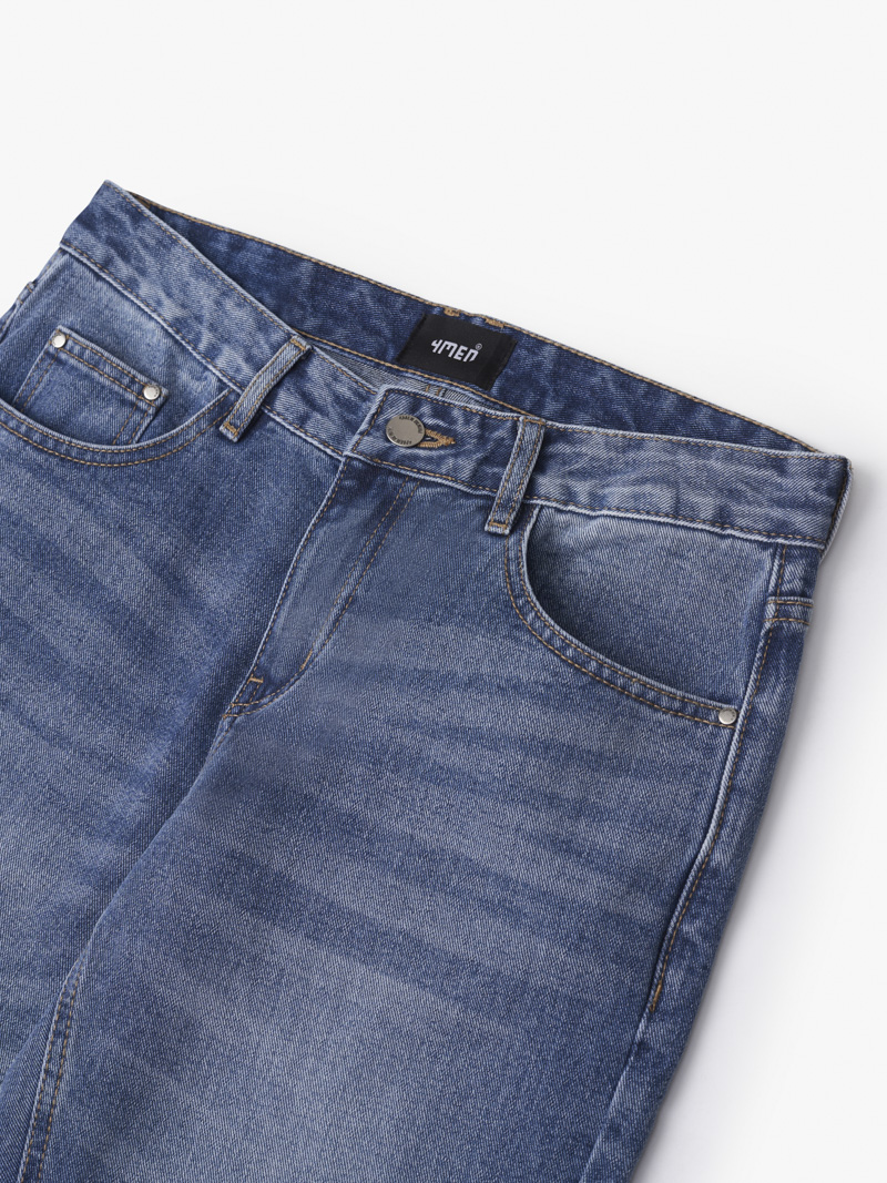 Quần Jeans Xanh Đậm Form Straight QJ089