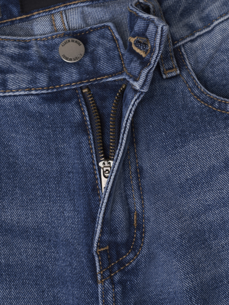 Quần Jeans Xanh Đậm Form Straight QJ089