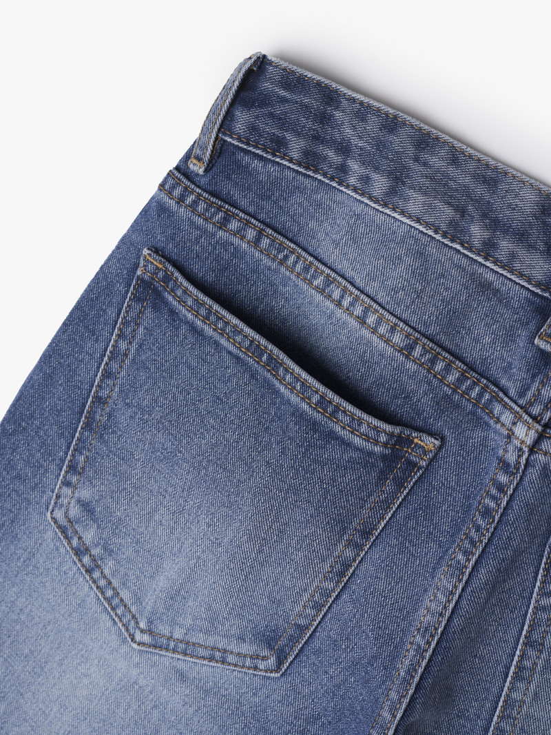 Quần Jeans Xanh Đậm Form Straight QJ089