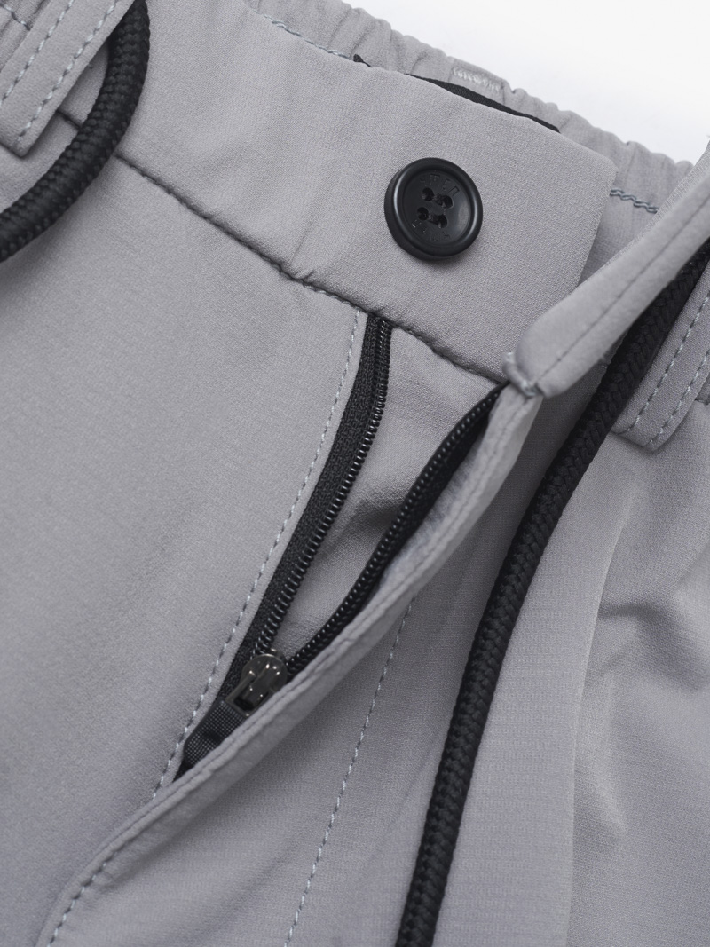 Quần Jogger Túi Chéo 4MEN Form Slimfit JO013 Màu Xám