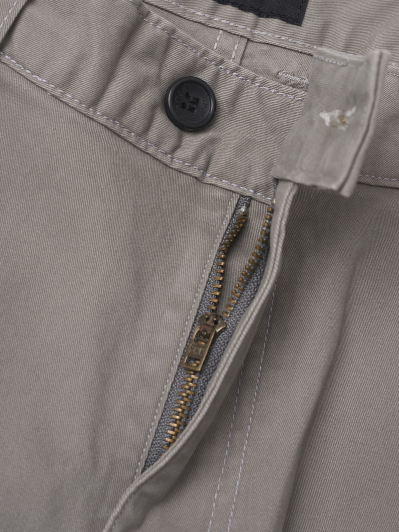 Quần Kaki Túi Nhỏ Kiểu Form Slimfit QK026 Màu Xám