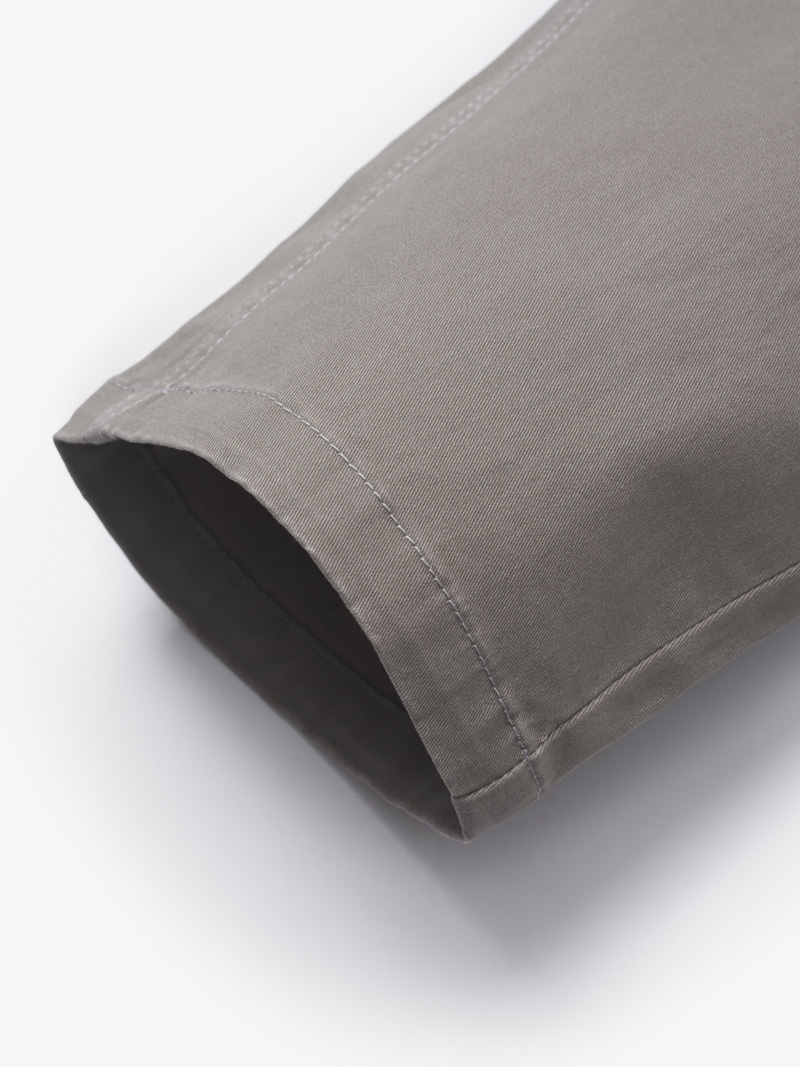 Quần Kaki Túi Nhỏ Kiểu Form Slimfit QK026 Màu Xám