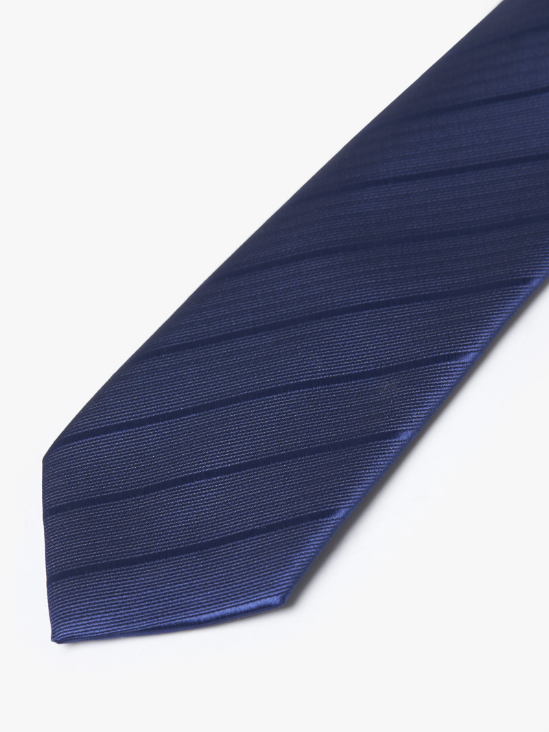 Cà Vạt Sọc CV057 Xanh Đen