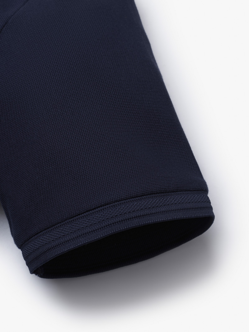 Áo Polo Cá Sấu Thêu Chữ Ký Form Regular PO087 Màu Xanh Đen