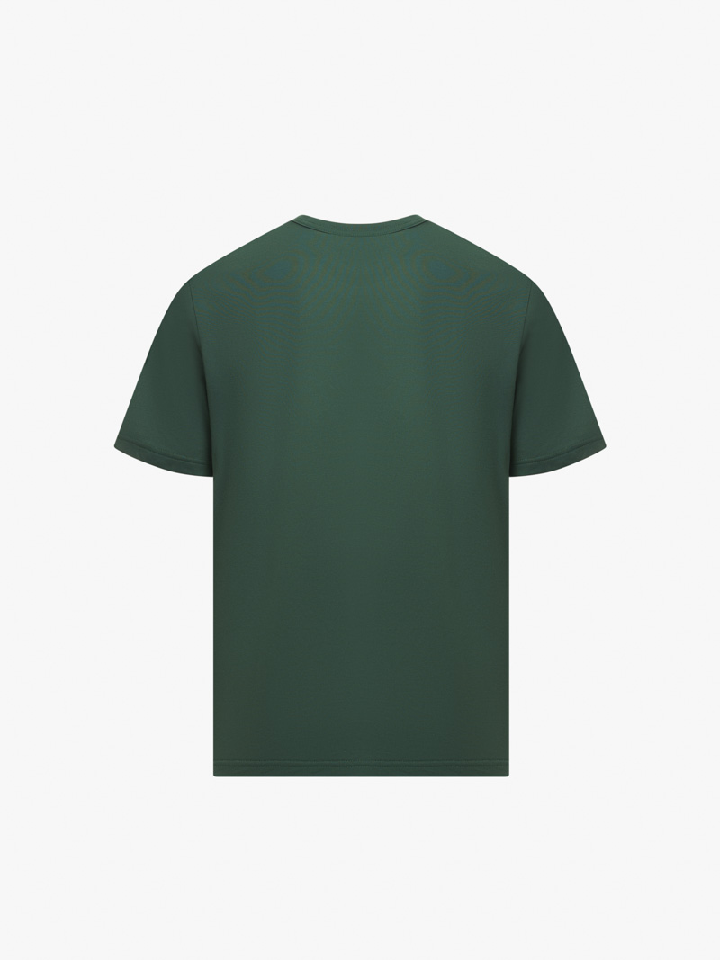 Áo Thun Cổ Tròn Form Regular AT152 Màu Xanh Ngọc