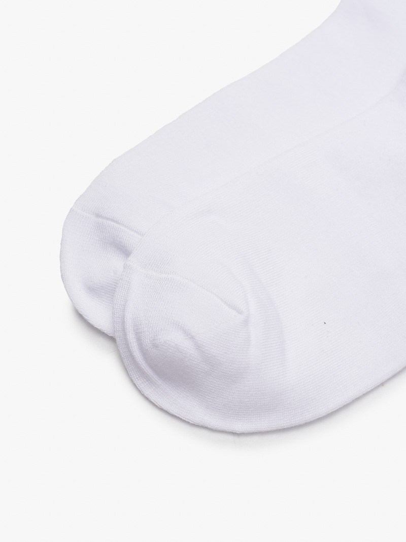 Vớ Công Sở Cổ Trung Sợi Bamboo Kháng Khuẩn Khử Mùi VO075 Màu Trắng