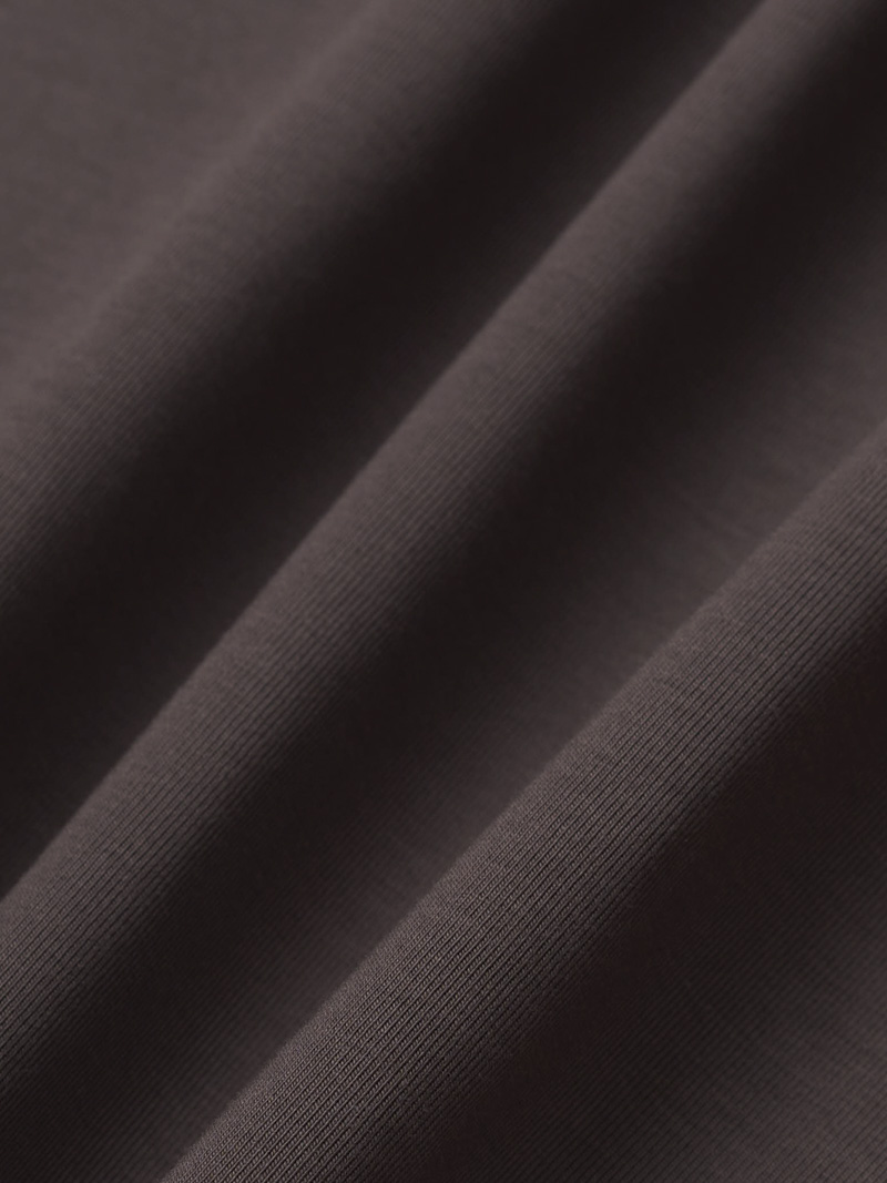 Áo Thun Cổ Tròn Trơn Form Slimfit AT132 Màu Xám Đậm