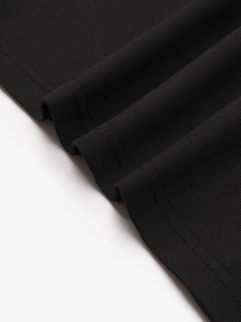 Áo Polo Vải Modal Thêu 4MEN Club Tay Áo Form Slimfit PO138 Màu Đen