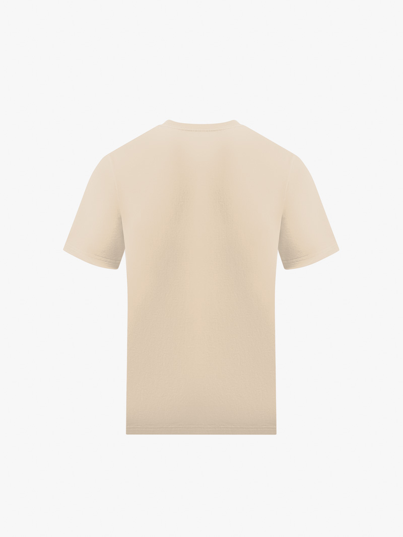 Áo Thun Cổ Tròn Trơn Form Slimfit AT132 Màu Be