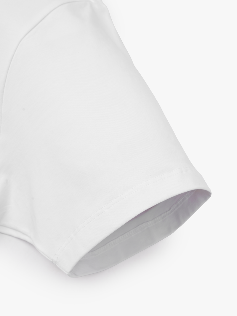 Áo Thun Cổ Tròn In Thêu Chữ M Together Form Regular AT165