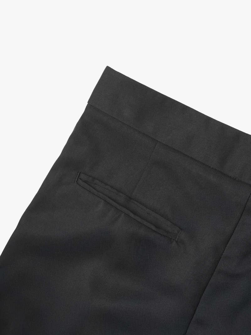 Quần Tây Sidetab Hai Bên Slimfit Trơn QT067 Màu Đen