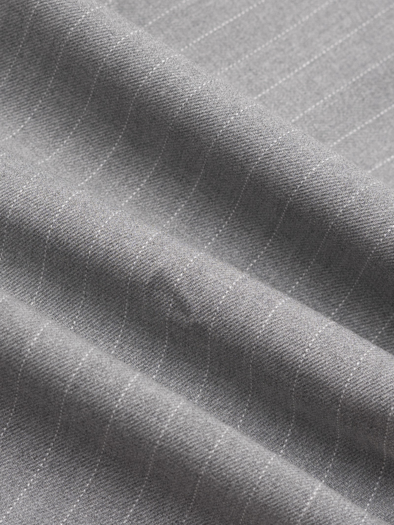 Quần Tây Sọc Túi Nắp Sau Form Slimfit QT061 Màu Xám