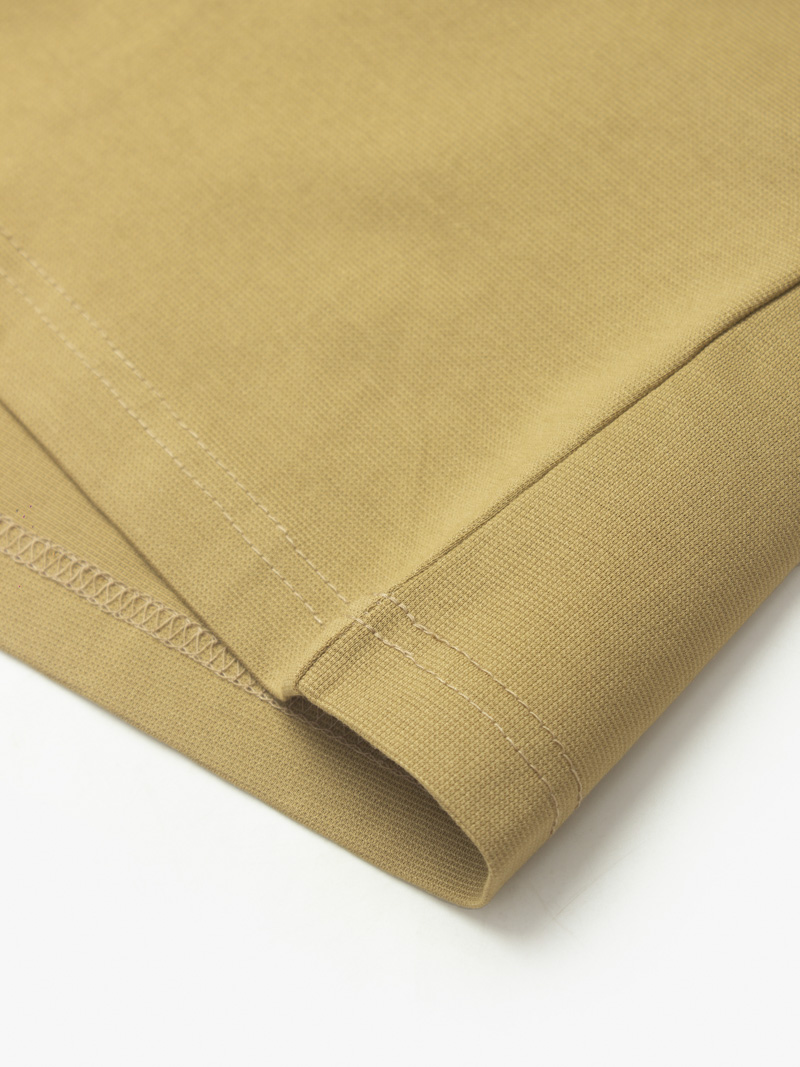 Áo Polo Modal In Logo M Form Slimfit PO157 Màu Be