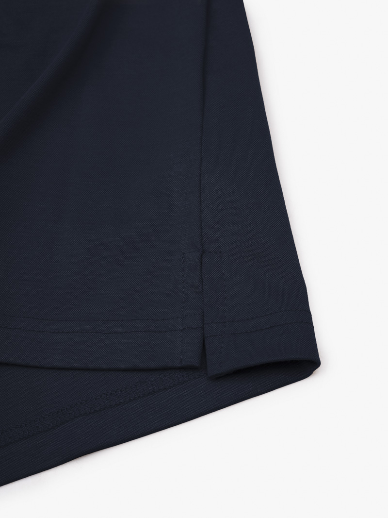 Áo Polo Rayon Nanh Sói Form Slimfit PO162 Màu Xanh Đen