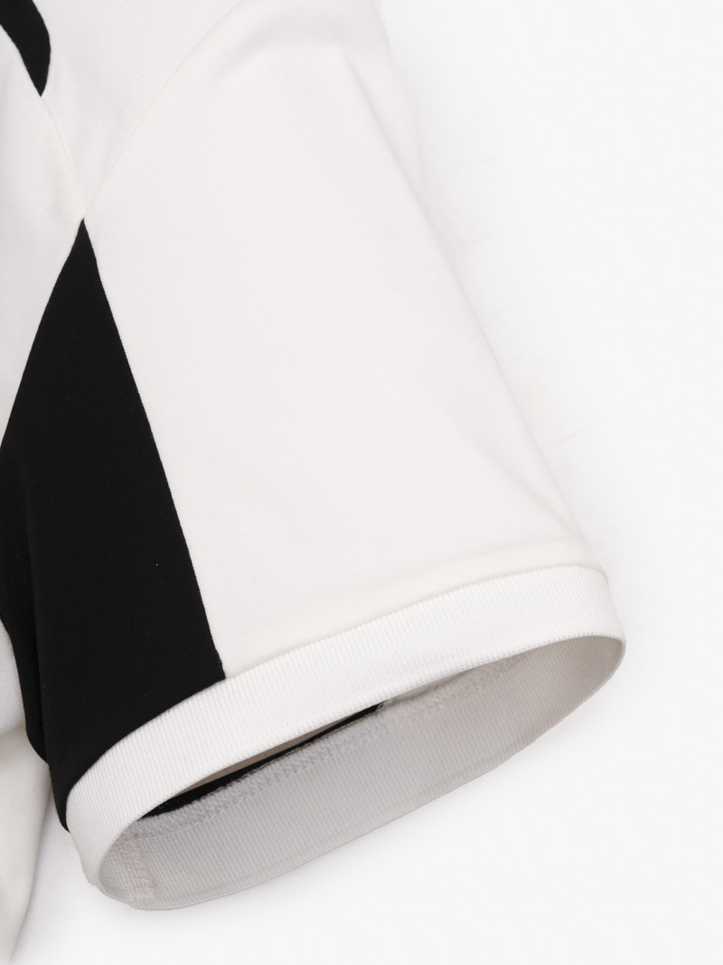 Áo Polo Rayon Rã Phối In Logo M Form Regular PO163 Màu Trắng