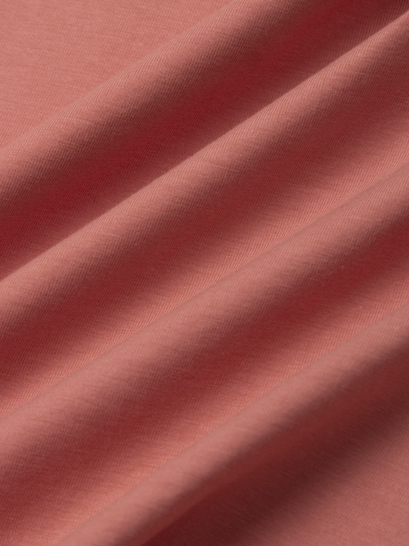 Áo Thun In Logo Bãi Biển Form Slimfit AT170 Màu Hồng