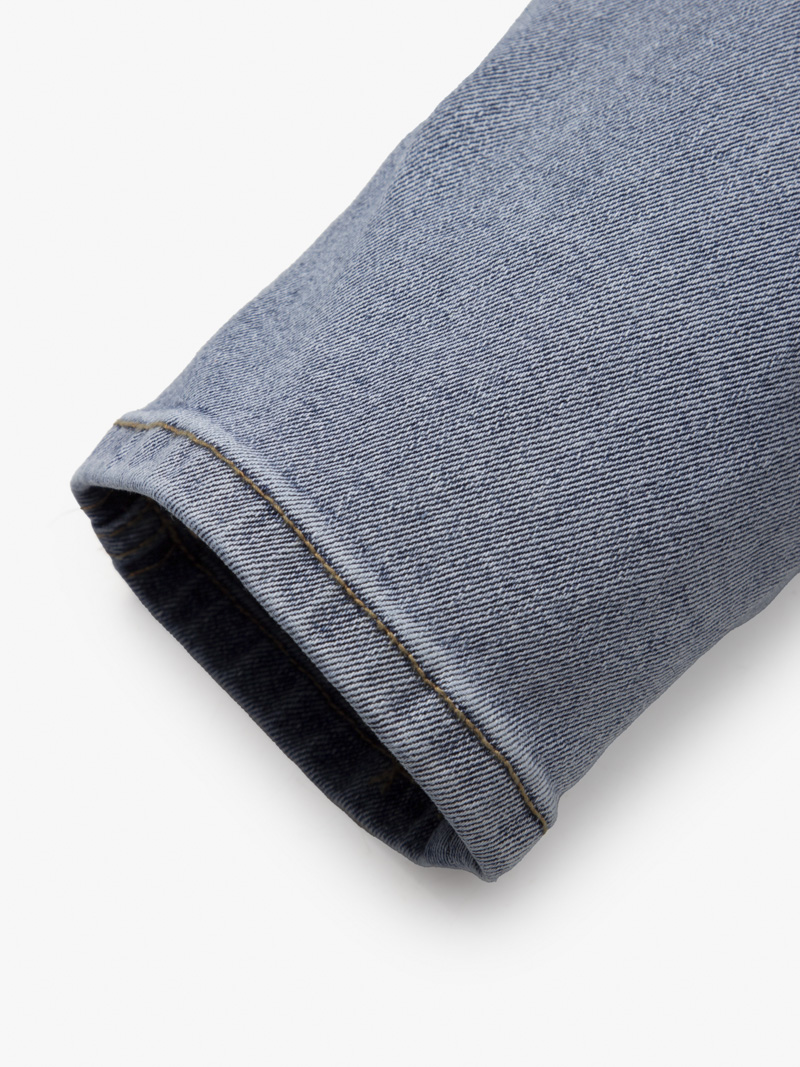 Quần Jeans Trơn Xanh Nhạt Form Slimfit QJ113