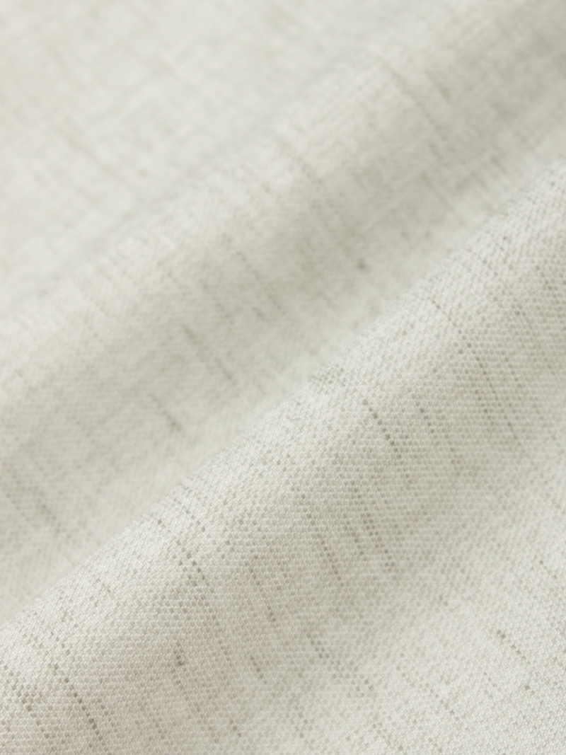 Quần Short Linen Trơn Form Straight QS068 Màu Xám Nhạt