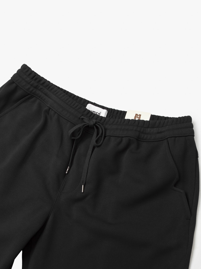 Quần Short Thun Trơn Form Regular QS072 Màu Đen