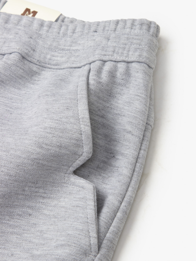 Quần Short Thun Trơn Form Regular QS072 Màu Xám