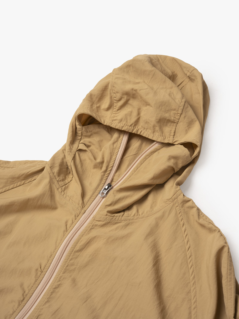 Áo Khoác Dù Chống Nắng UV-PROX 1 Lớp Trơn Form Regular AK072 Màu Be Đậm