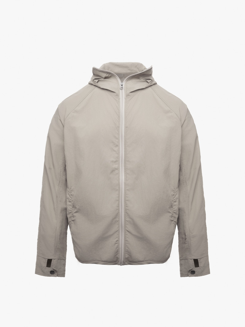 Áo Khoác Dù Chống Nắng UV-PROX 1 Lớp Trơn Form Regular AK072 Màu Xám