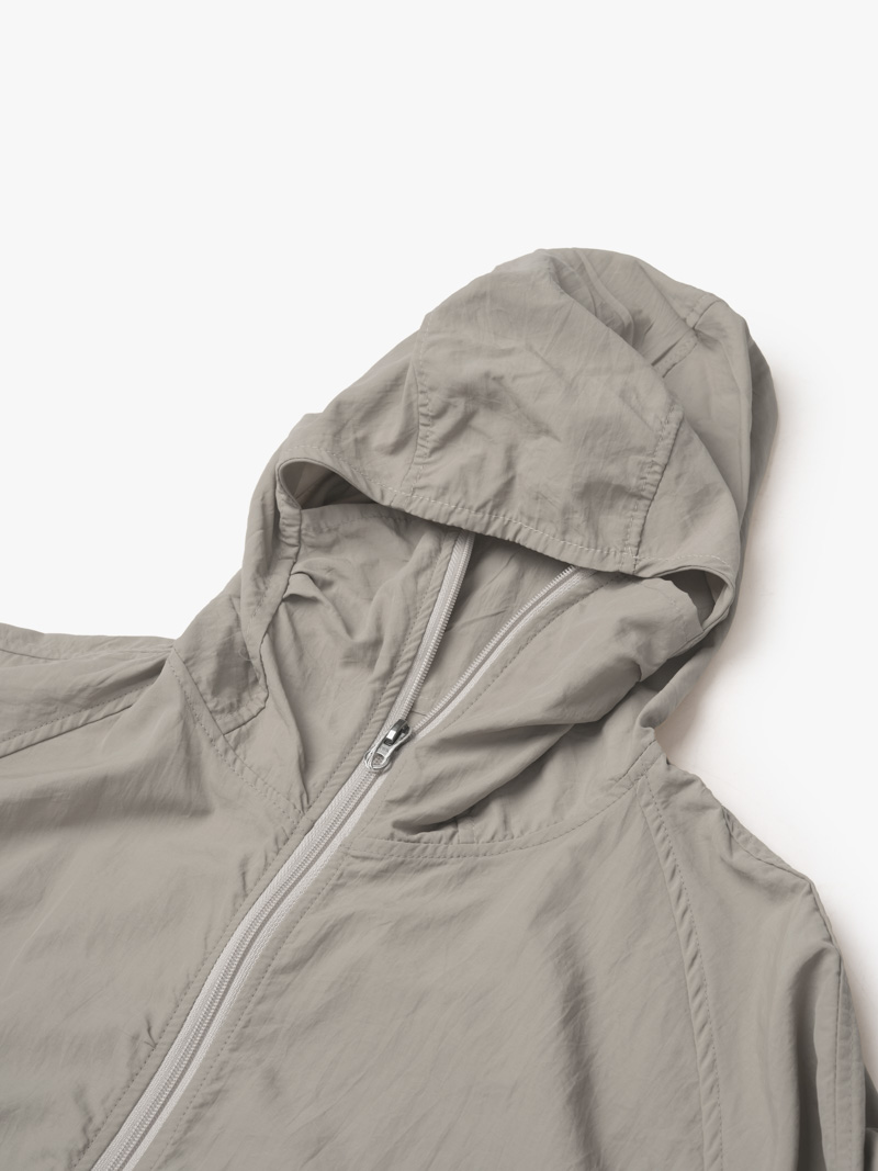 Áo Khoác Dù Chống Nắng UV-PROX 1 Lớp Trơn Form Regular AK072 Màu Xám