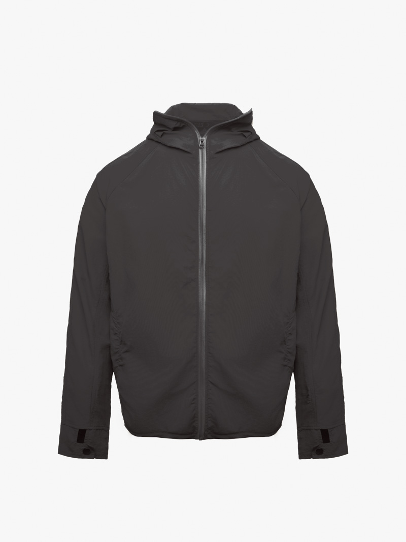 Áo Khoác Dù Chống Nắng UV-PROX 1 Lớp Trơn Form Regular AK072 Màu Đen