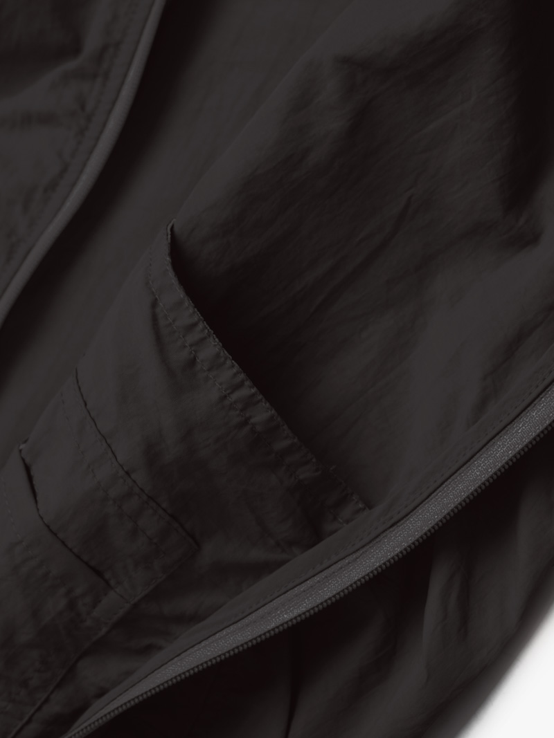 Áo Khoác Dù Chống Nắng UV-PROX 1 Lớp Trơn Form Regular AK072 Màu Đen