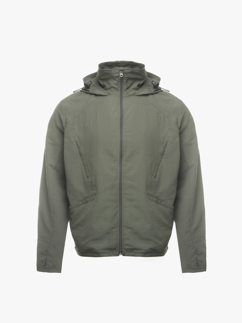 Áo Khoác Dù Chống Nắng UV-PROX Trơn Form Regular AK074 Màu Rêu