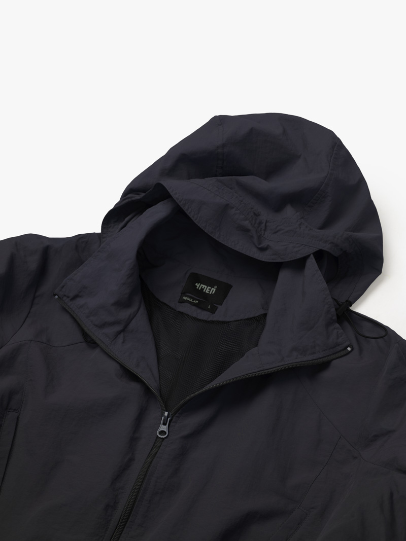 Áo Khoác Dù Chống Nắng UV-PROX Trơn Form Regular AK074 Màu Xanh Đen