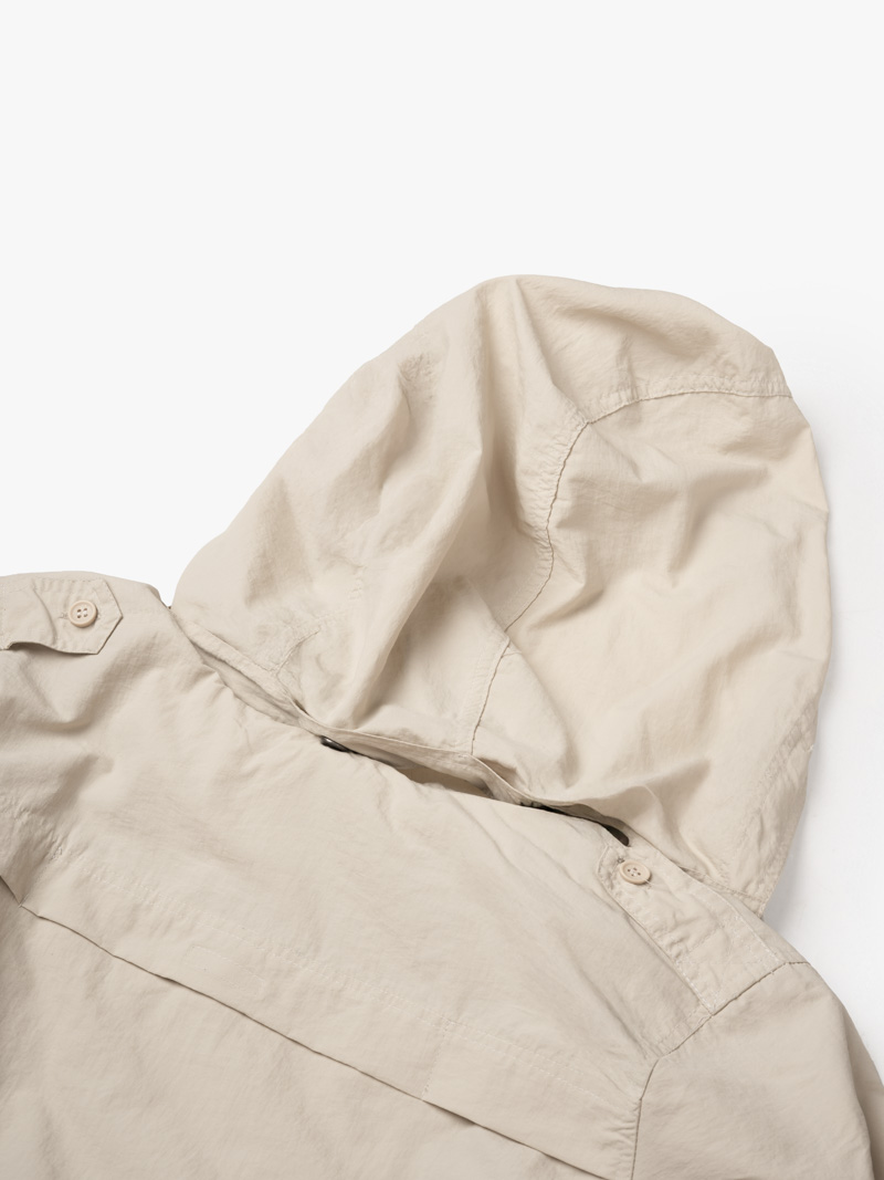 Áo Khoác Dù Chống Nắng UV-PROX Túi Hộp Form Regular AK073 Màu Kem