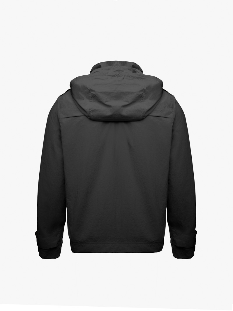 Áo Khoác Dù Chống Nắng UV-PROX Túi Hộp Form Regular AK073 Màu Đen