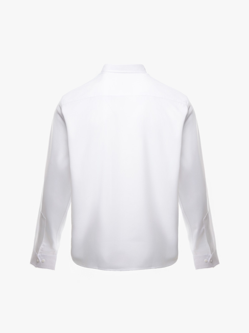 Áo Sơ Mi Tay Dài Vải Bamboo Thêu Chữ Liberty M Ở Vai Form Slimfit SM190