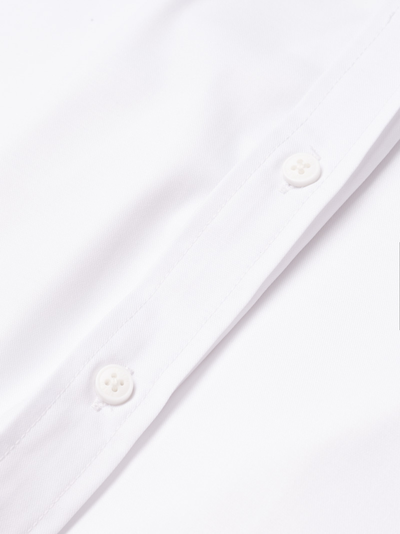 Áo Sơ Mi Tay Dài Vải Bamboo Thêu Chữ Liberty M Ở Vai Form Slimfit SM190