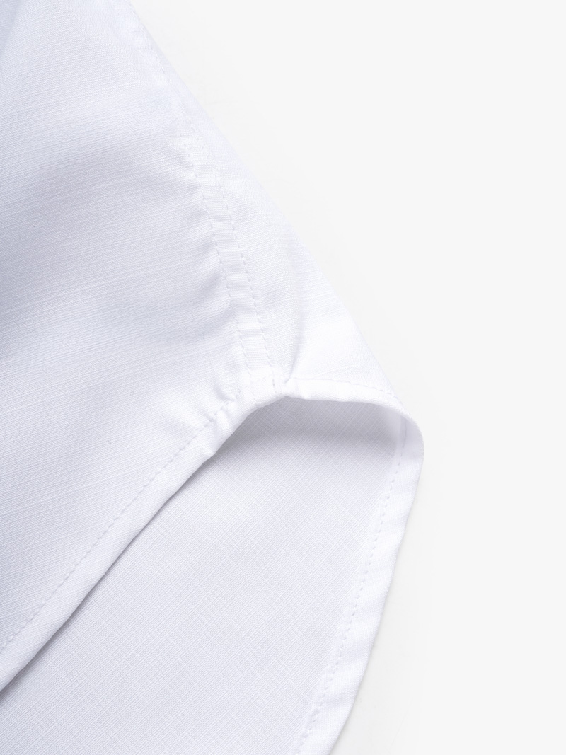 Áo Sơ Mi Tay Dài Vải Bamboo Thêu Chữ Liberty M Form Slimfit SM188