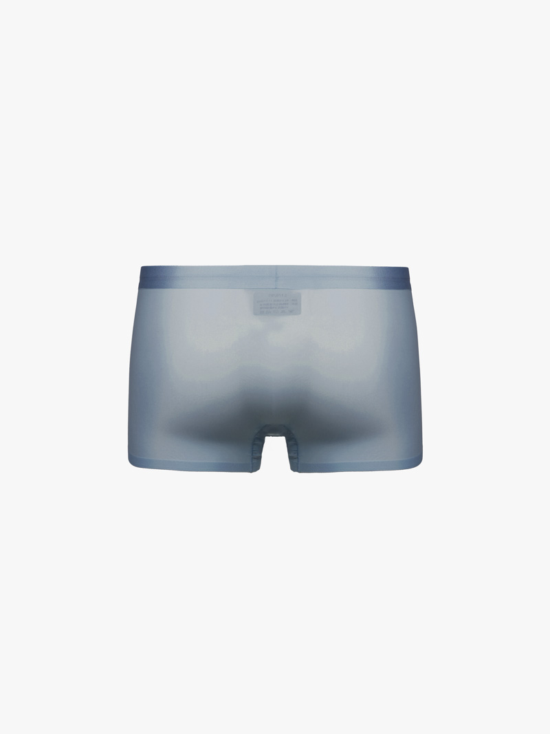 Quần Boxer Lụa Băng Basic QL065 Màu Xanh Biển