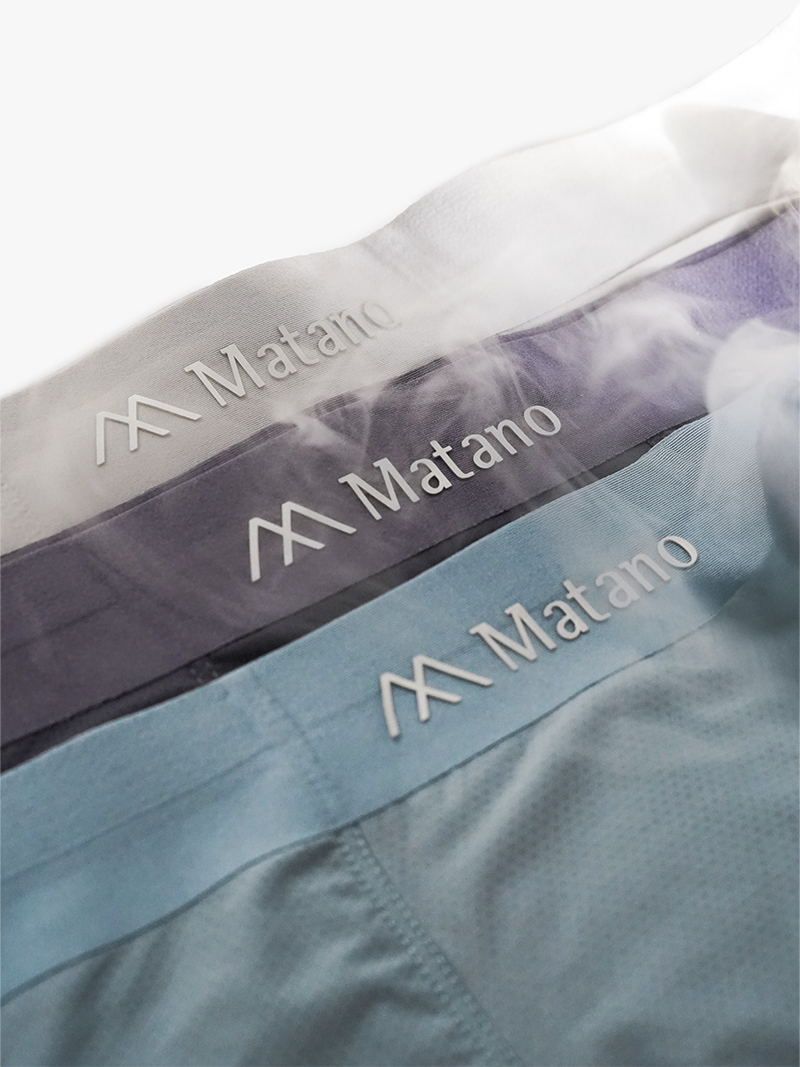 Quần Boxer Lụa Băng Basic QL065 Màu Xám Đậm